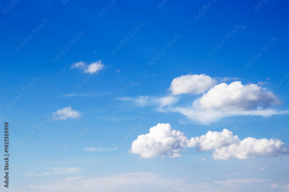 Obraz premium blue sky with clouds