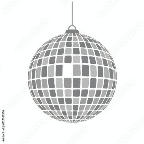 Colorful Disco Ball Hanging from Ceiling for Party and Celebration Events