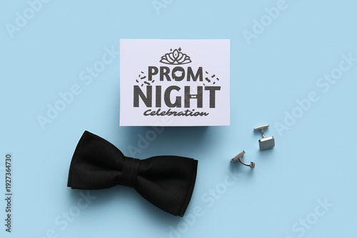Paper sheet with text PROM ...