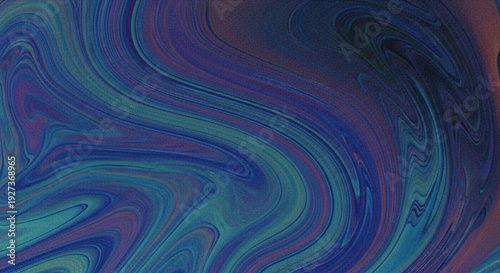 Vibrant swirling pattern of blue and purple hues on a colorful background