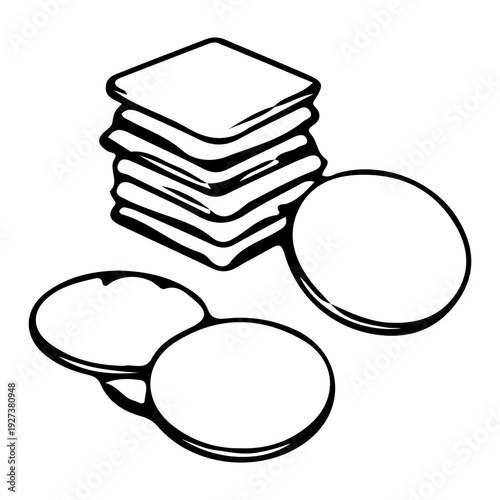 Stack of Game Pieces Icon