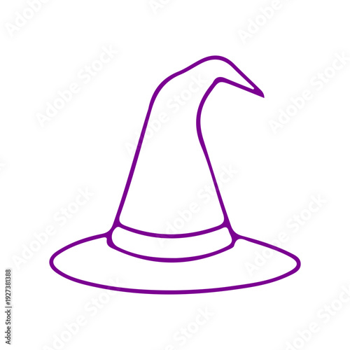 Witch Hat Outline Icon