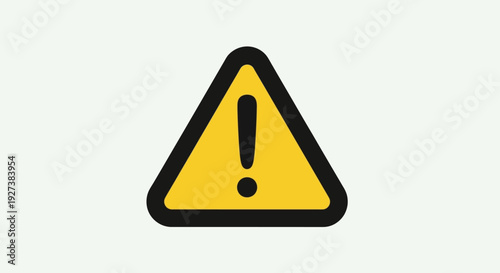 Yellow Warning Triangle Exclamation Mark Sign Alert Danger Caution Symbol