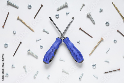 Tap bolts, screws and screw...