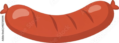 different meat products including steaks, sausages, ham, bacon, and ribs for food design and menus.