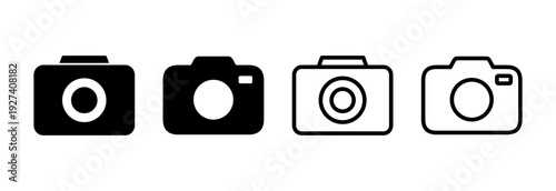 Camera icon vector illustration. photo camera sign and symbol. photography icon.