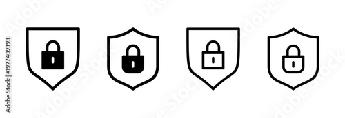 Security icon vector illustration. protection sign and symbol. privacy. vpn