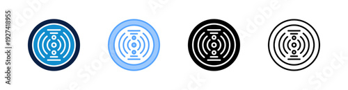 Sensor Multiple Style Icon Set Collection 