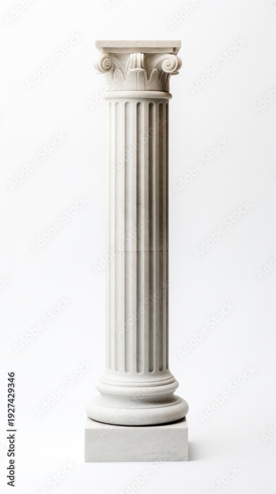 Obraz premium Marble pillar architecture ancient column.