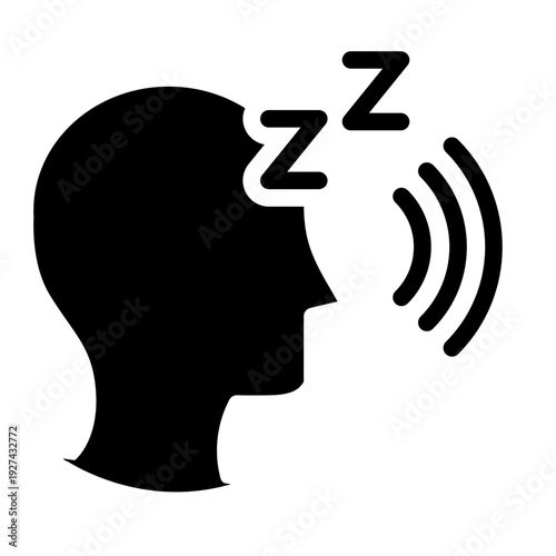 Sleep Quality Solid Icon