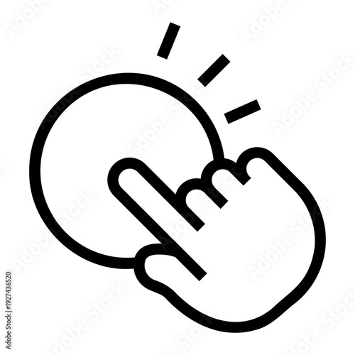 interaction Line Icon