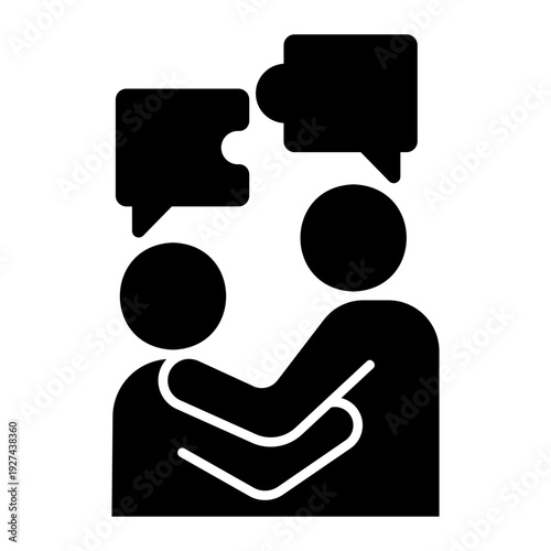 interaction Solid icon