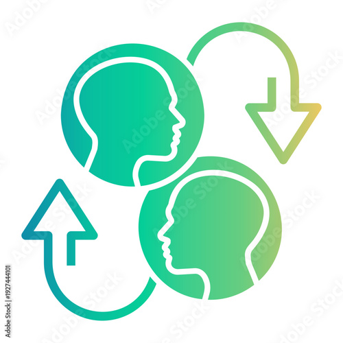 interaction Gradient icon