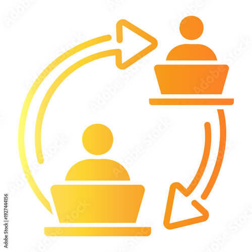 interaction Gradient icon