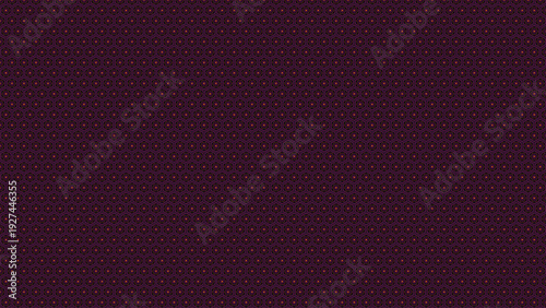 Elegant Art Deco Geometric Pattern in Rich Purple and Orange Tones