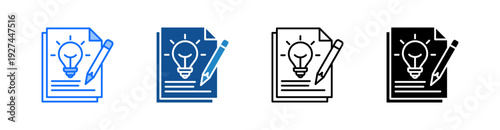 Idea Multiple Style Icon Set 