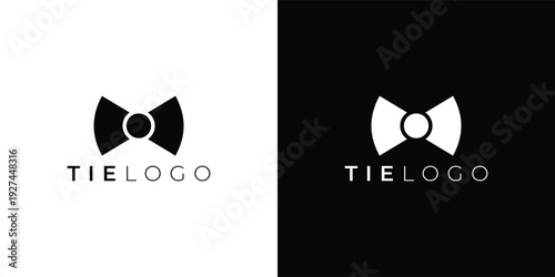 Minimal Tie Logo for Corporate and Fashion Branding