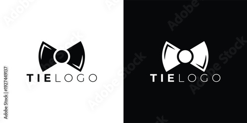 Minimal Tie Logo for Corporate and Fashion Branding
