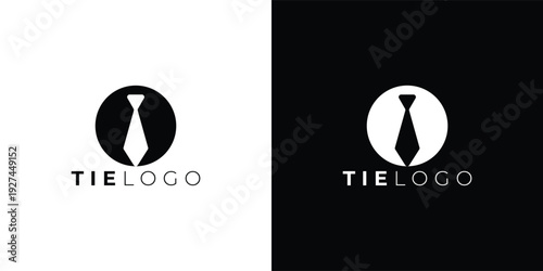 Minimal Tie Logo for Corporate and Fashion Branding