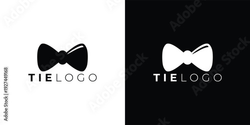 Minimal Tie Logo for Corporate and Fashion Branding