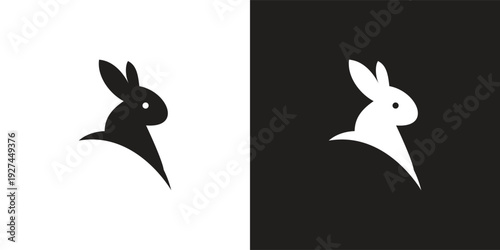 Modern Bunny Logo for Cute and Creative Brand Identity