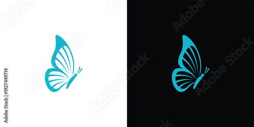 Modern Butterfly Logo Design for Beauty, Wellness and Creative Branding