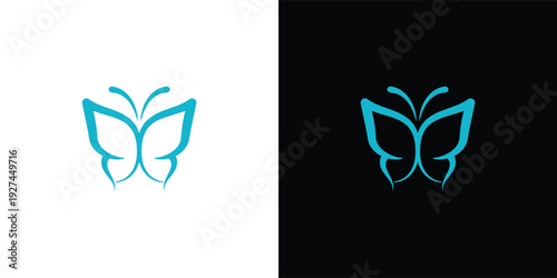 Modern Butterfly Logo Design for Beauty, Wellness and Creative Branding