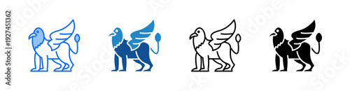 Griffin Multiple Style Icon Set 