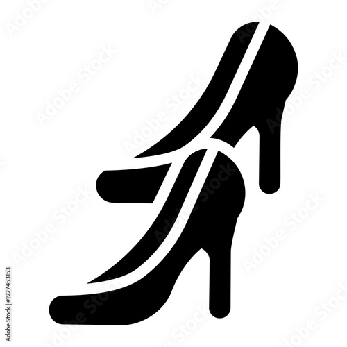 Bride heels Solid icon