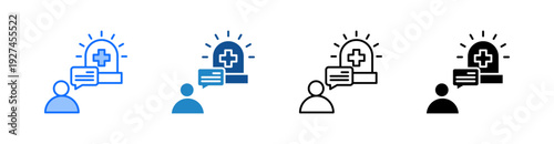 Emergency Response Multiple Style Icon Set 