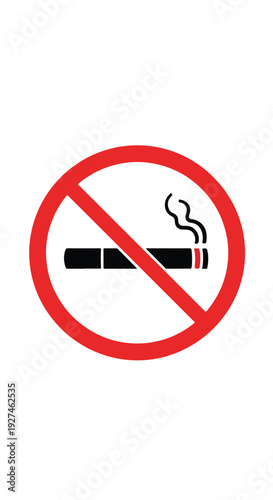 Free Download No Smoking Symbol Prohibition Sign Cigarette Ban Icon - GFXLoad