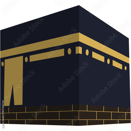 Ka'bah Vector Illustration