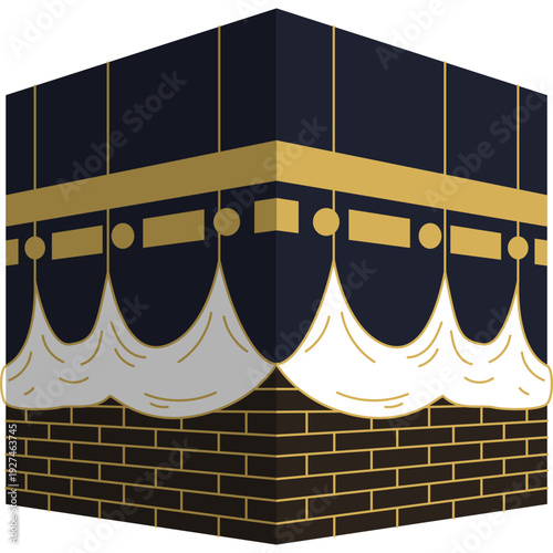 Ka'bah Vector Illustration