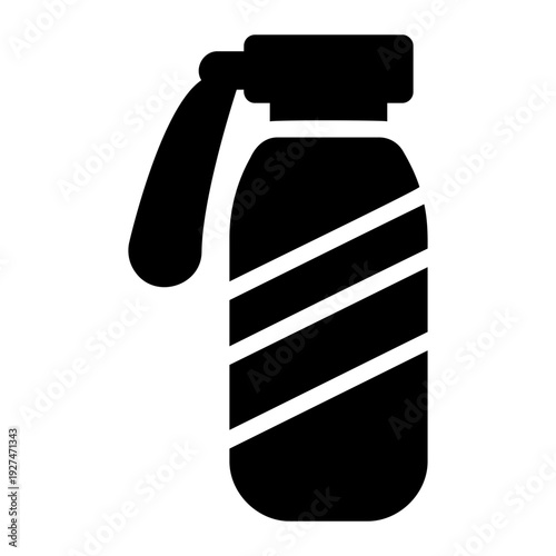 Sport water bottle Solid icon