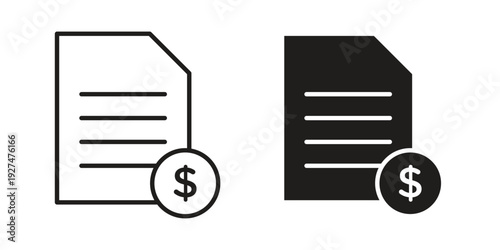 Tax icon symbol vector illustration on white background. Flat design.