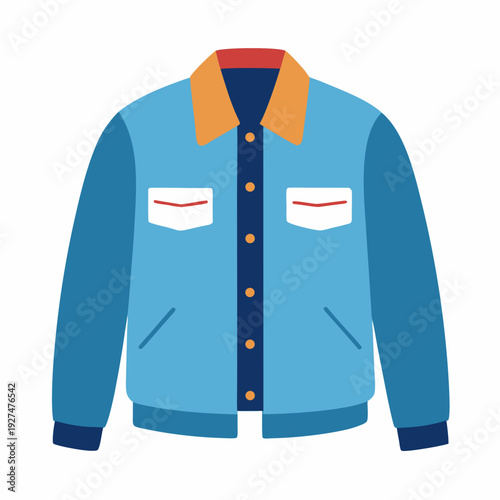 High-quality denim jacket graphic design file for fashion & apparel projects.