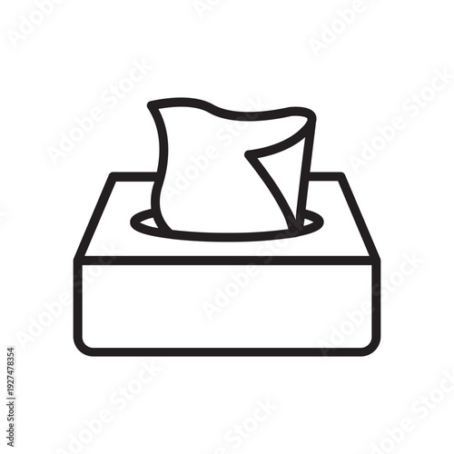 tissue box icon
