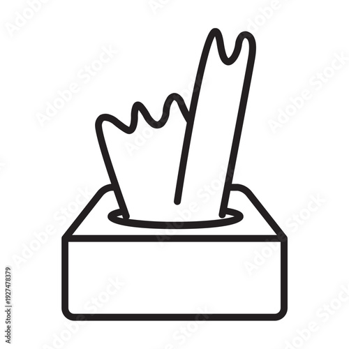 tissue box icon