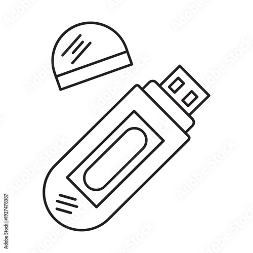 usb flash drive icon