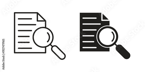 Research icon suitable symbol. Simple stock illustration stock