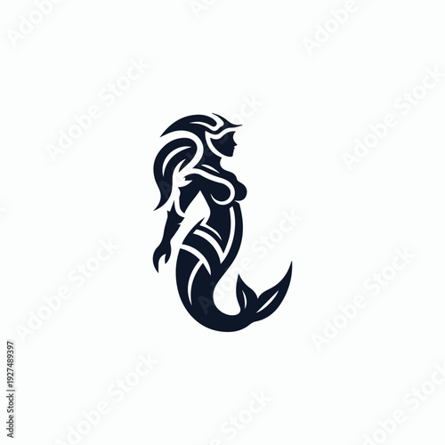Mermaid Warrior Logo