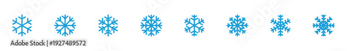 Snowflake icon vector isolated on white background. snow icon vector. Symbol of winter, frozen