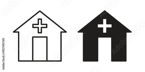 Pharmacy icon suitable vector symbol for graphic design, logo, web site, social media