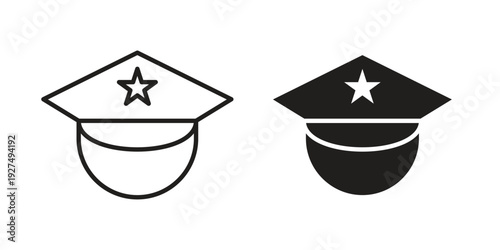 Police icon suitable vector symbol for graphic design, logo, web site, social media