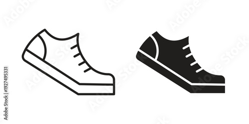 Shoes icon suitable vector symbol for graphic design, logo, web site, social media