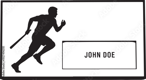 Dynamic sports name wall art design perfect for kids’ rooms, teen bedrooms, game rooms, and personalized sports decor.