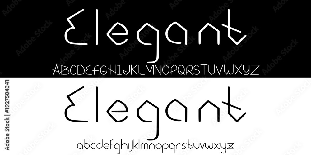 Obraz premium elegant font vector illustration of an abstract background with a heart