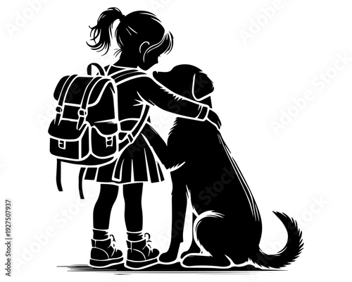Child and Dog Friendship