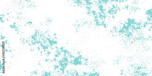 Abstract blue grunge background with a winter snowflake pattern and artistic ink splash texture for a cold holiday wallpaper design