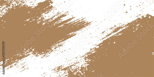 Brushstroke Texture: Abstract composition of expressive brushstrokes in earthy tones, creating a textured design, evokes raw emotion and artistic flair.